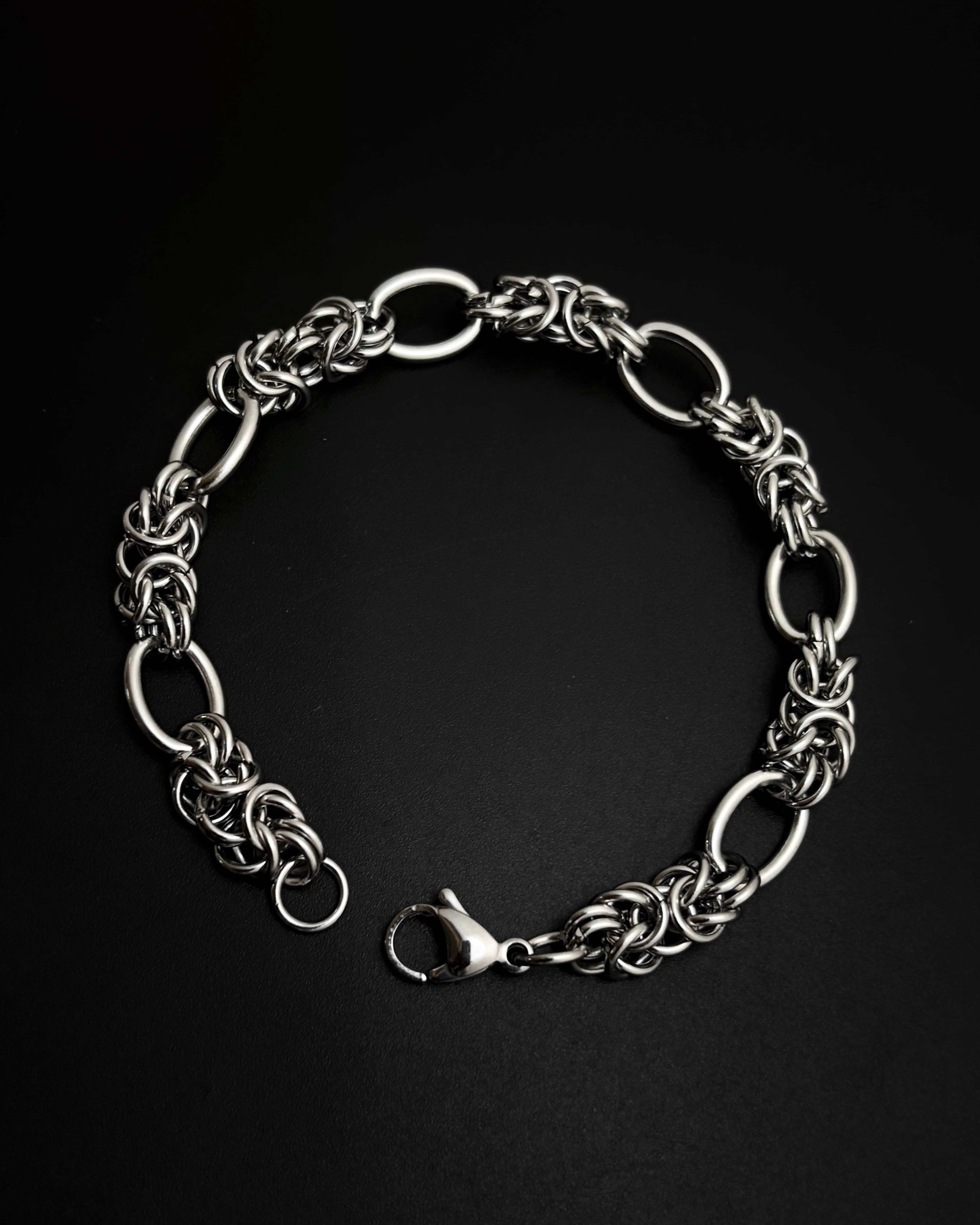 Chain mail bracelet